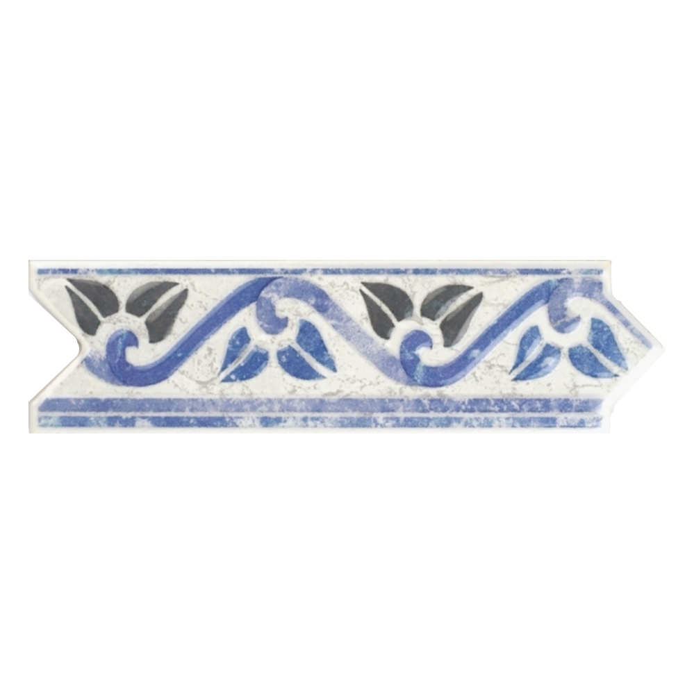 Brau decorativ faianta baie / bucatarie DV 6024 Azul  6 x 20