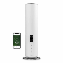 Umidificator cu ultrasunete Duux Beam 2 White, WiFi, Pentru 40 mp, Asistenti vocali, Iluminare ambientala