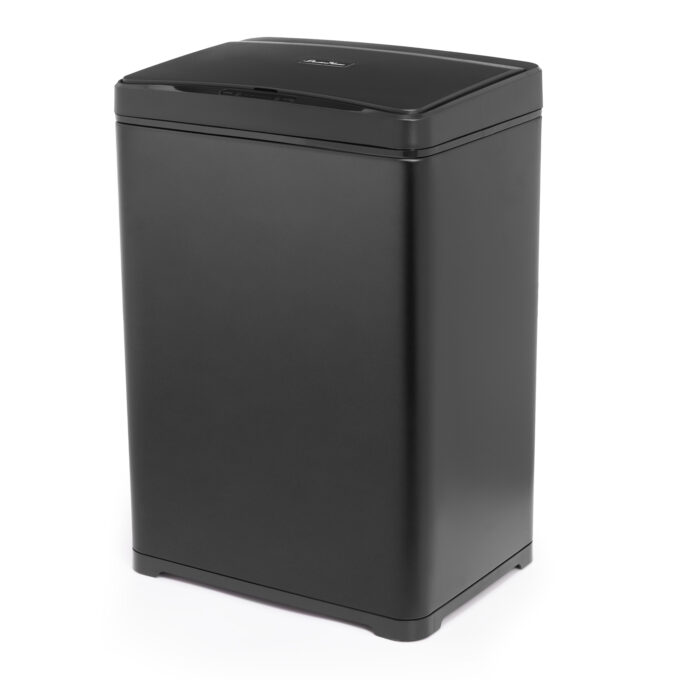 Cos de Gunoi Smart, Doctor Home Obi, Senzor de Miscare, Otel Inoxidabil, 30L - Negru
