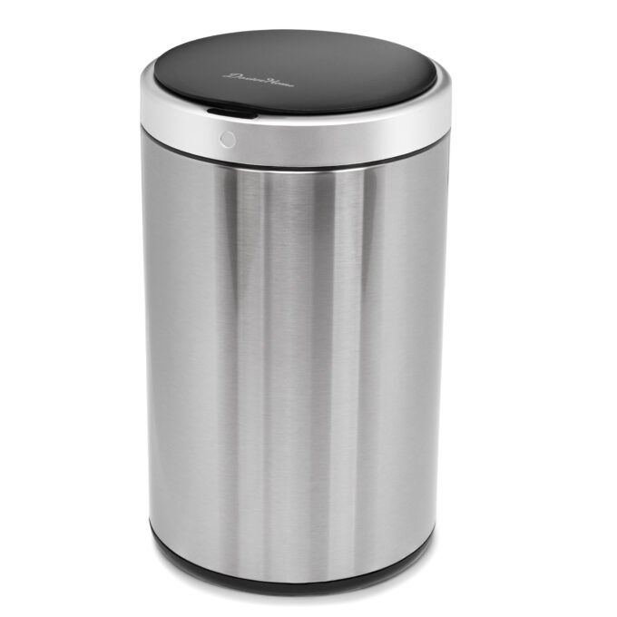 Cos de Gunoi Smart, Doctor Home Siri, Senzor de Miscare, Otel Inoxidabil, 12L - Gri