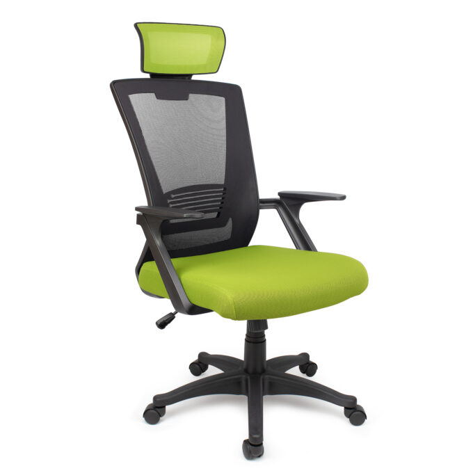 Scaun de Birou, Dr.Home Pixy XL, Cadru Otel, Mesh - Verde