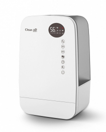 Resigilat! Umidificator si purificator Clean Air Optima CA607W, Lampa UV-C, Ionizare, Difuzor aroma, Display, Timer