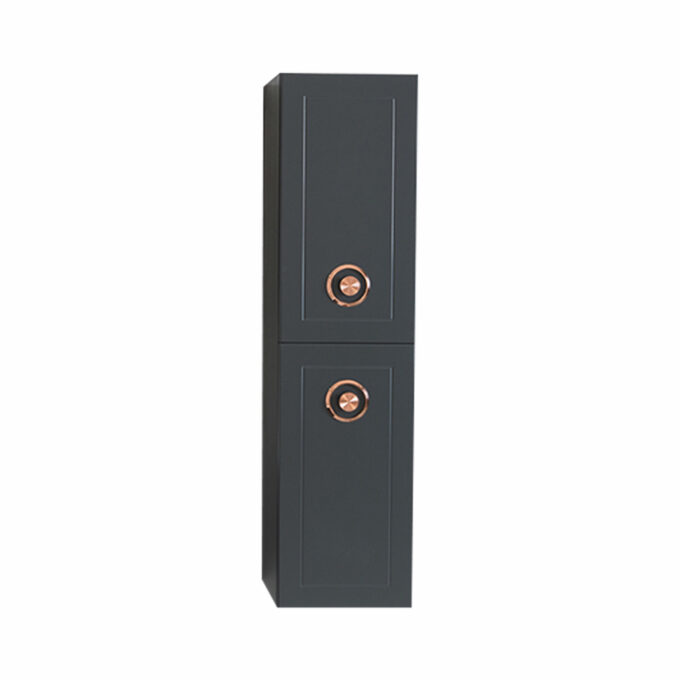 Dulap baie suspendat Dora antracit 35x140 cm 1 Dulap baie suspendat Dora antracit 35x140 cm