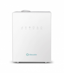 Resigilat - Umidificator cu ultrasunete AlecoAir U30 IONIC, Ionizare, Higrostat, Timer, Telecomanda, Display Digital