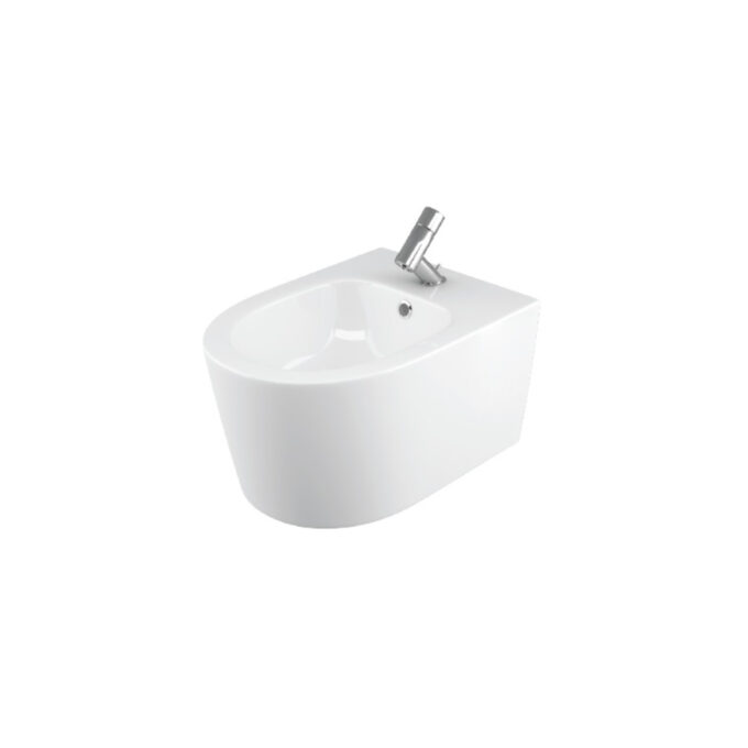 Vas bideu montaj suspendat Celesta Vista  50 x 35 cm  ceramica  alb lucios