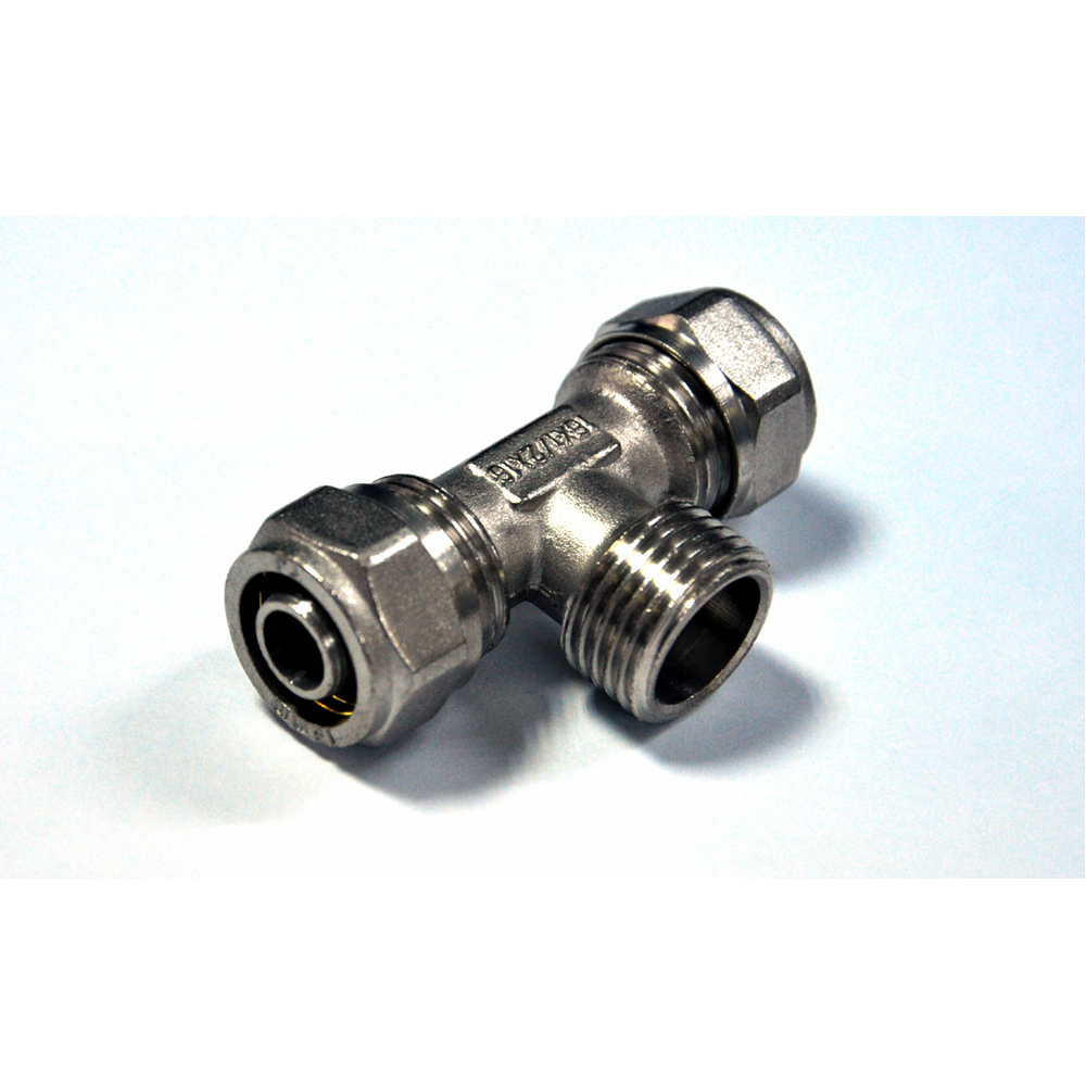 Teu pexal 16 mm x 1/2'' M (filet exterior) fiting nedemontabil