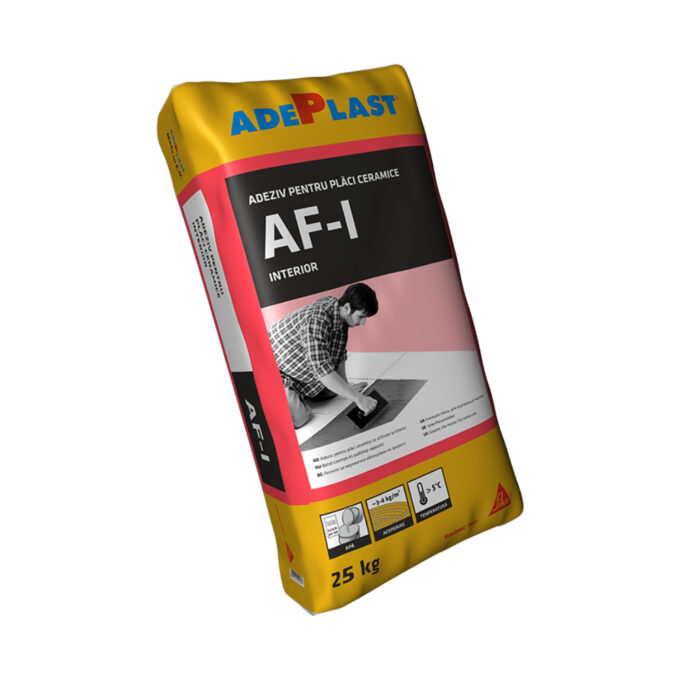 Adeziv gresie si faianta AdePlast AFI  pentru interior  25 kg