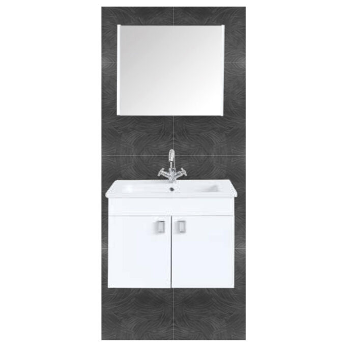 Set mobilier baie Vega  suspendat  3 piese  55 cm