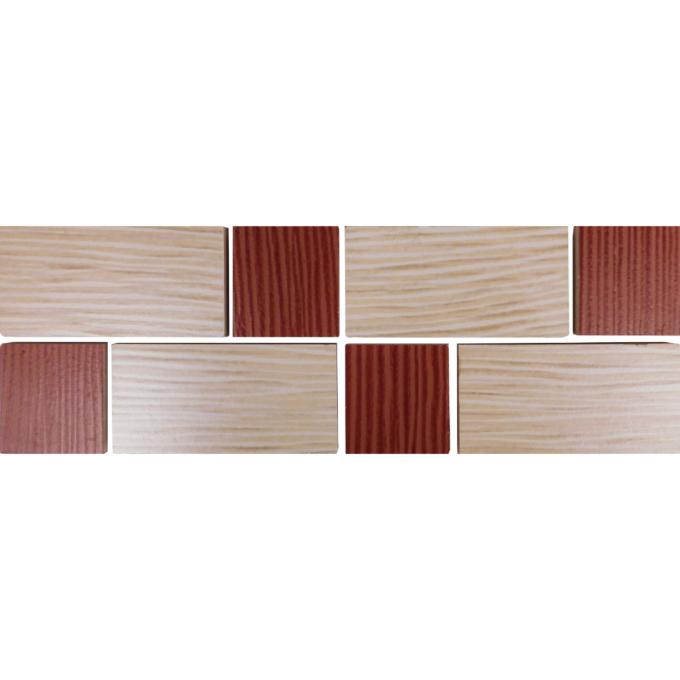 Brau decorativ faianta baie / bucatarie Wenge Multi Cherry  8 x 25