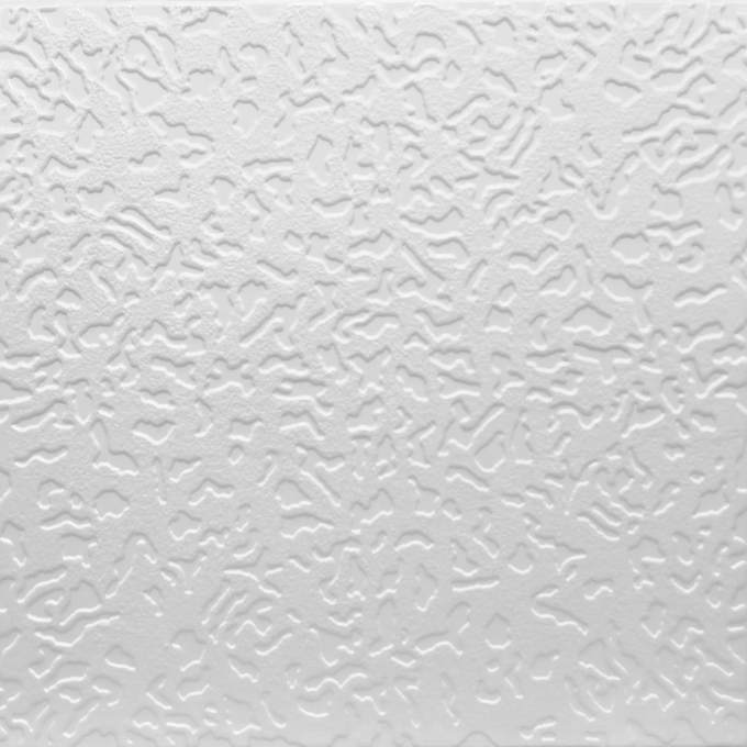 Tavan fals decorativ 0831 Alb  500x500 mm