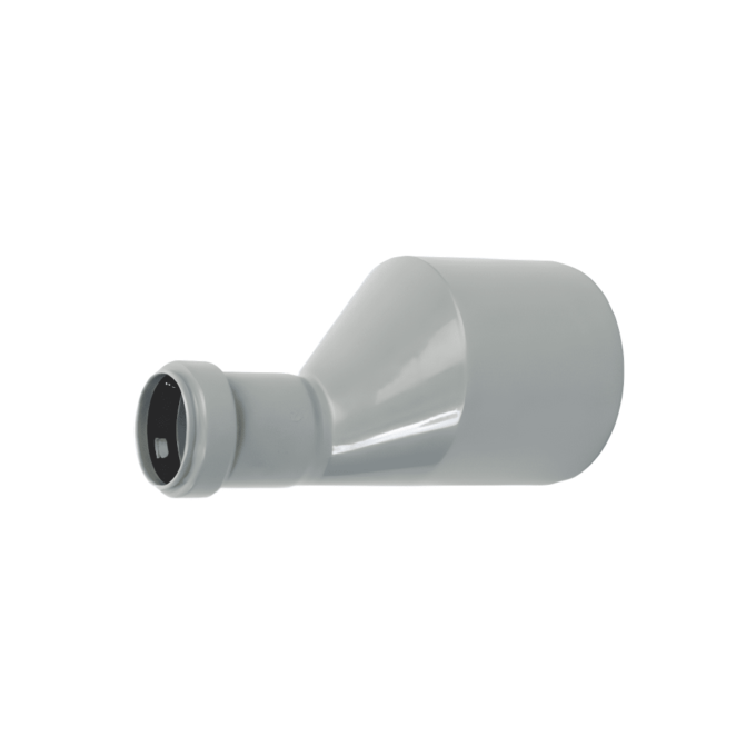 Reductie excentrica PP HTRA diametru 75 x 50 mm 1 Reductie excentrica PP HTRA diametru 75 x 50 mm
