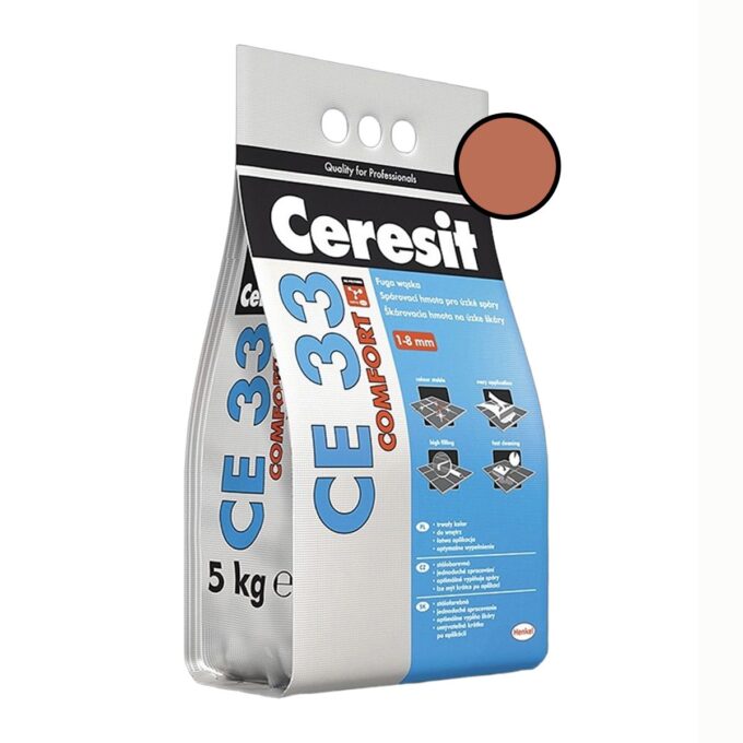 Chit de rosturi gresie si faianta Ceresit CE 33 Clinker  2 Kg