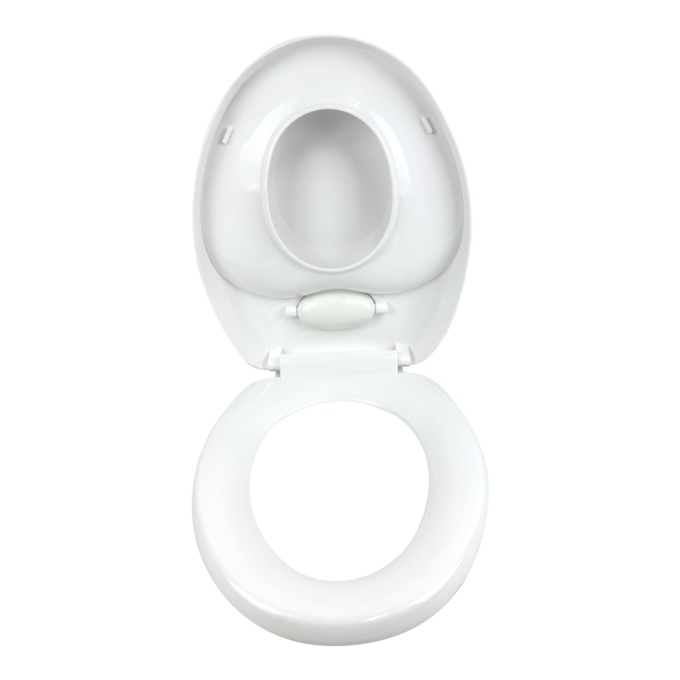 Capac WC soft close (inchidere lenta) Family  2 in 1  polipropilena  alb