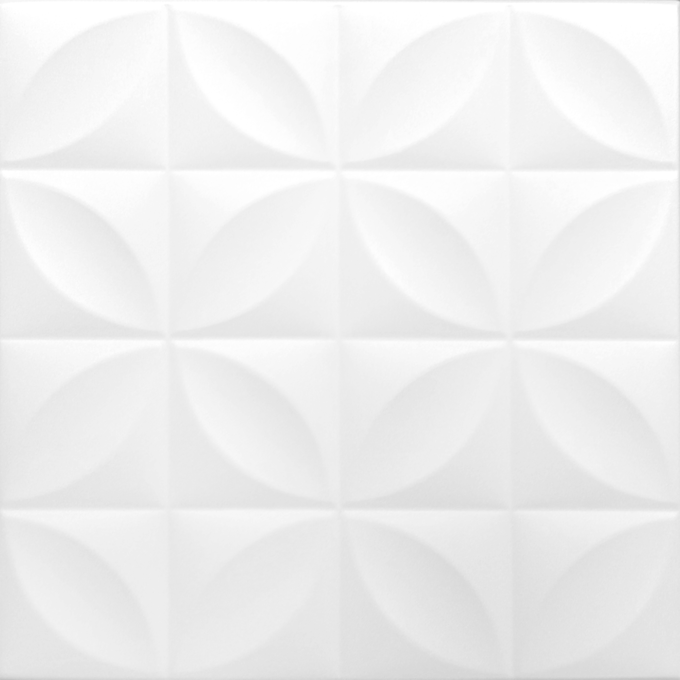 Tavan fals decorativ 0819 Alb 500 x 500 mm