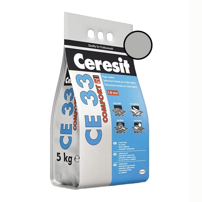 Chit de rosturi gresie si faianta Ceresit CE 33 Manhattan  2 kg