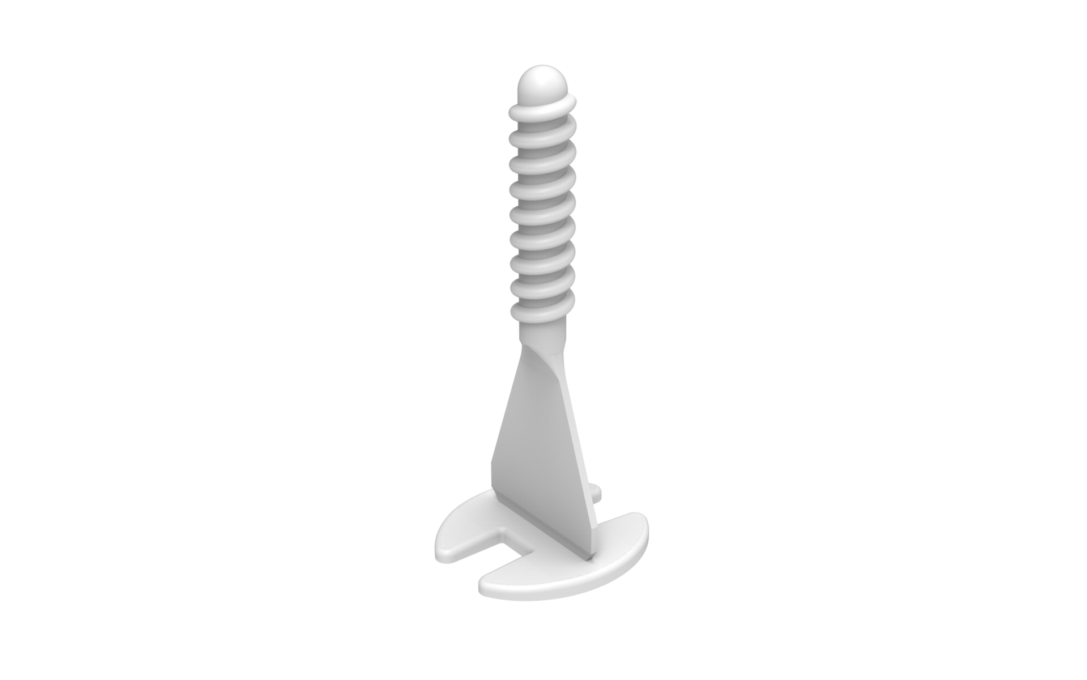 Distantier tip surub pentru gresie si faianta  2 mm (100 buc/punga)