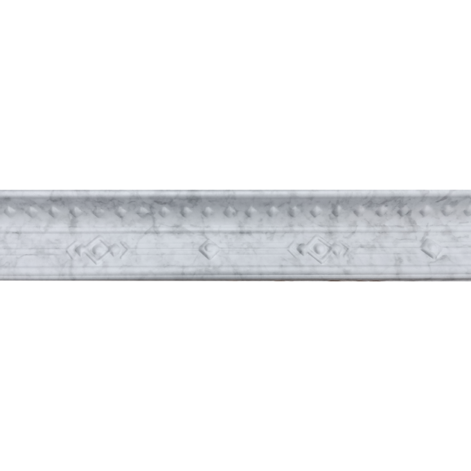 Bagheta decorativa V03-50 polistiren extrudat gri 10x200 cm