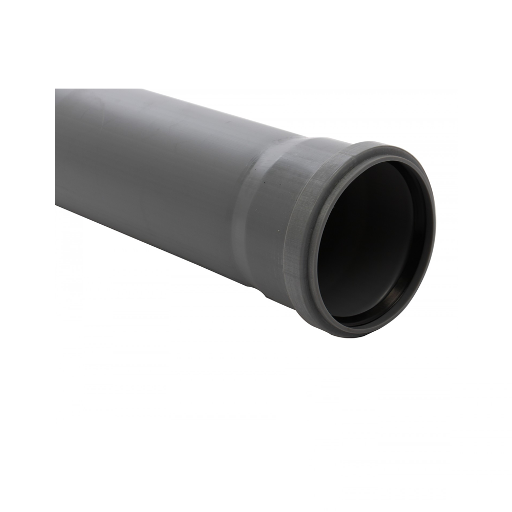 Teava PP cu mufa si garnitura  diametru 40 mm  0.5 m