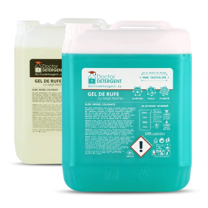 Detergent rufe Mare Cristalină + Fără Parfum