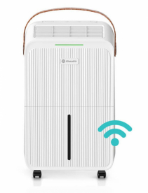 Dezumidificator  si purificator AlecoAir D12 Retro New, WiFi, 12 l /24 h, Ionizare, UV-C, Indicator umiditate, Uscare Rufe