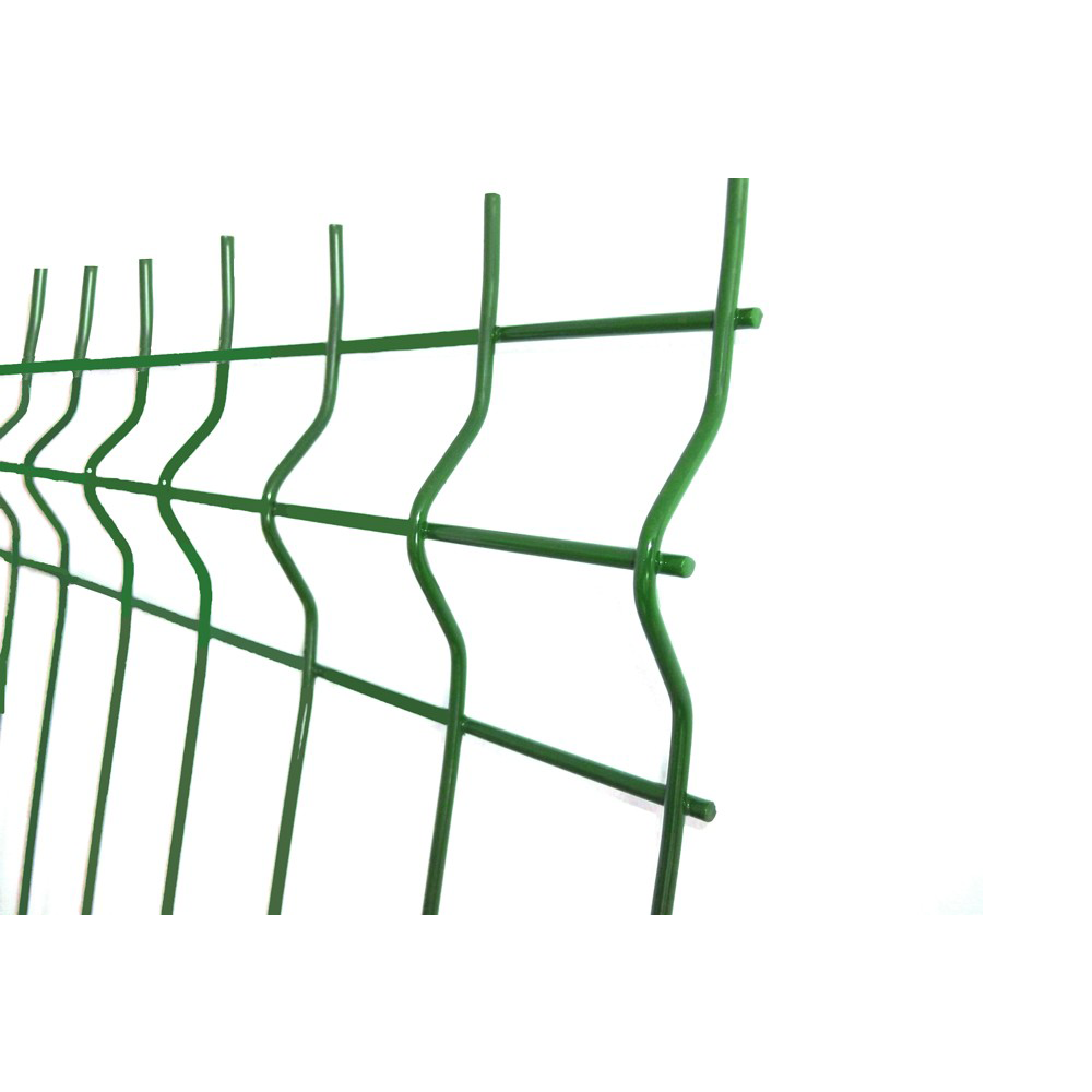 Panou gard bordurat zincat verde 1500 x 2500 mm