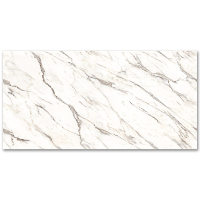Gresie exterior / interior portelanata Carrara 120 x 240 cm lucioasa rectificata tip marmura 1 Gresie exterior / interior portelanata Carrara 120 x 240 cm lucioasa rectificata tip marmura