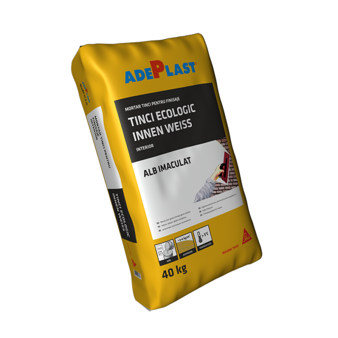 Mortar tinci Adeplast Innenweiss  pentru interior  Alb  40 kg