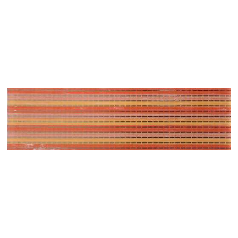 Brau decorativ faianta baie / bucatarie Textline Caramel  7 x 25