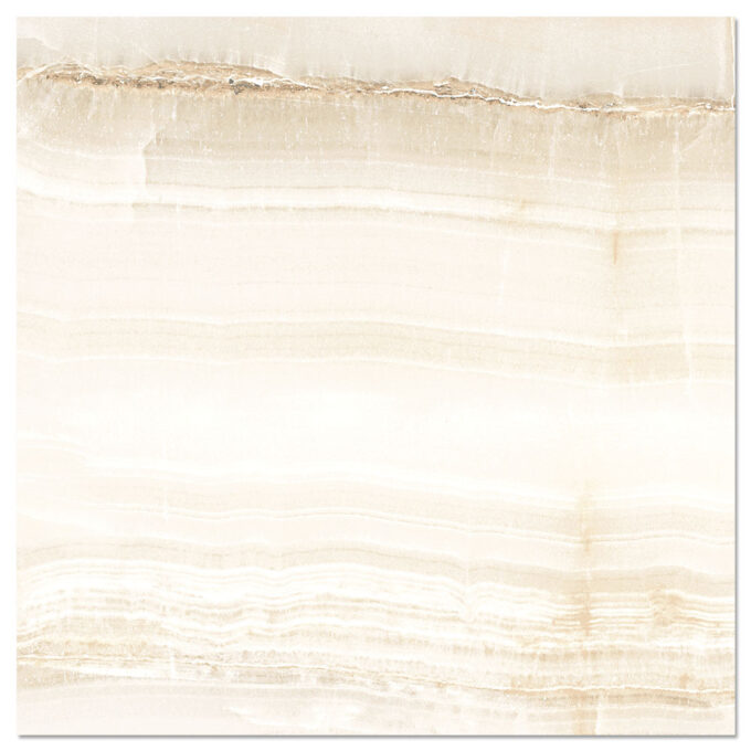 Gresie exterior / interior portelanata Mercan Beige  48 x 48 cm  lucioasa  tip marmura