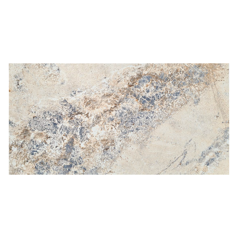 Gresie exterior / interior portelanata MJ Ivory  60 x 120 cm  lucioasa  rectificata  tip piatra naturala