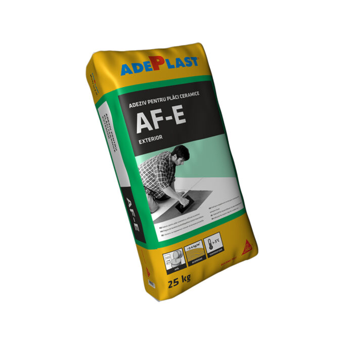 Adeziv gresie si faianta AdePlast AFE  pentru exterior  25 kg