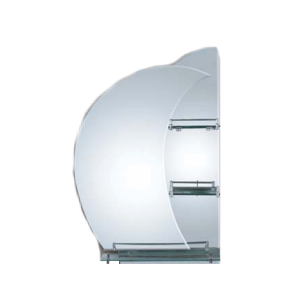 Oglinda baie cu polite RO-037  65x90 cm
