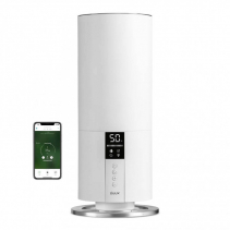 Resigilat - Umidificator cu ultrasunete Duux Beam Mini 2 White, WiFi, Pentru 30 mp, Asistenti vocali, Timer, Sleep