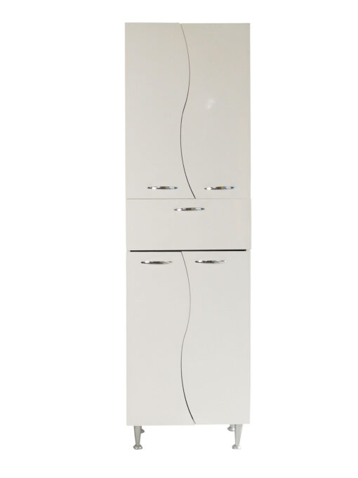 Dulap soldat baie dublu Selena alb 50x170 cm 1 Dulap soldat baie dublu Selena alb 50x170 cm