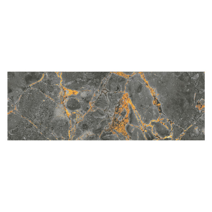 Faianta baie/bucatarie rectificata Space Anthracite  30 x 90  lucioasa