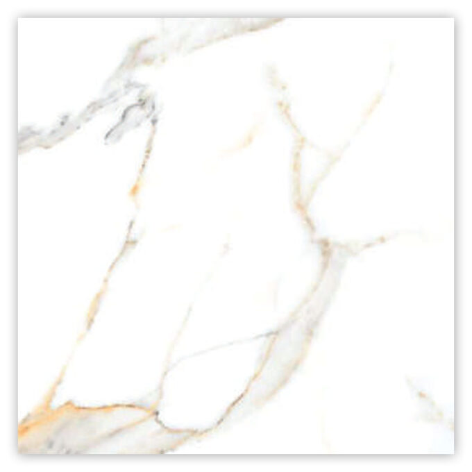 Gresie exterior / interior portelanata Miami Natural  60 x 60 cm  lucioasa  rectificata  tip marmura