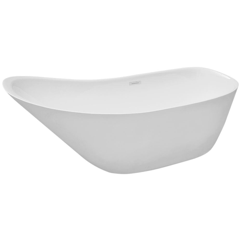 Cada baie freestanding Bella* BSM-212  acril  170 x 75 x 75 cm  alb