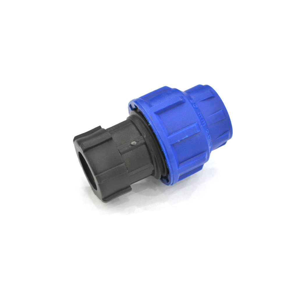 Racord compresiune PEHD filet interior 25 mm x 3/4 1 Racord compresiune PEHD filet interior 25 mm x 3/4