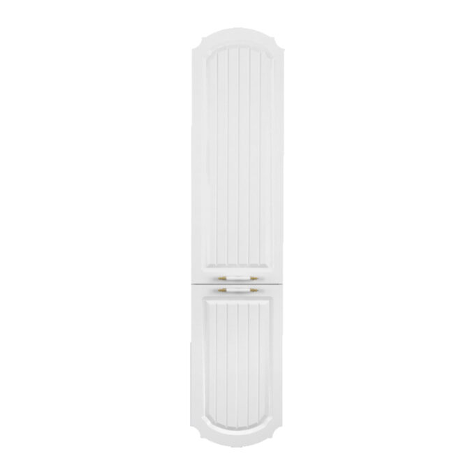 Dulap baie suspendat Huber alb manere aurii 35x150 cm 1 Dulap baie suspendat Huber alb manere aurii 35x150 cm