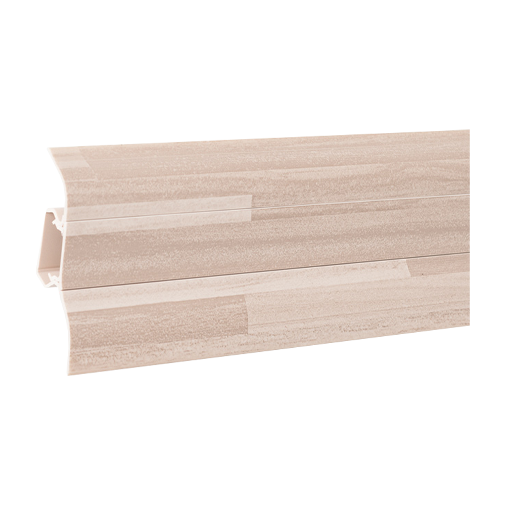Plinta PVC parchet laminat Korner LP52  2500 x 52 x 26 mm  mozaic deschis