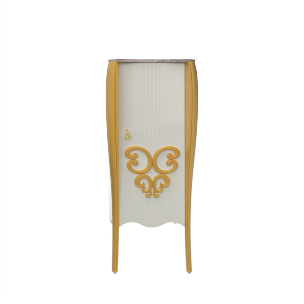Dulap soldat baie Pierre Cardin Hermitage alb 70x162 cm 1 Dulap soldat baie Pierre Cardin Hermitage alb 70x162 cm