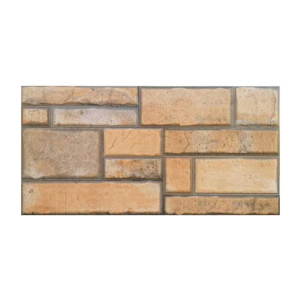 Gresie exterior / interior portelanata Ekin Cotto 30 x 60 cm mata rectificata tip piatra 1 Gresie exterior / interior portelanata Ekin Cotto 30 x 60 cm mata rectificata tip piatra