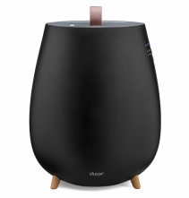 Umidificator si difuzor de aroma Duux Tag Black, Rata umidificare 250 ml/ora, Consum 12W/h, Pentru 30mp