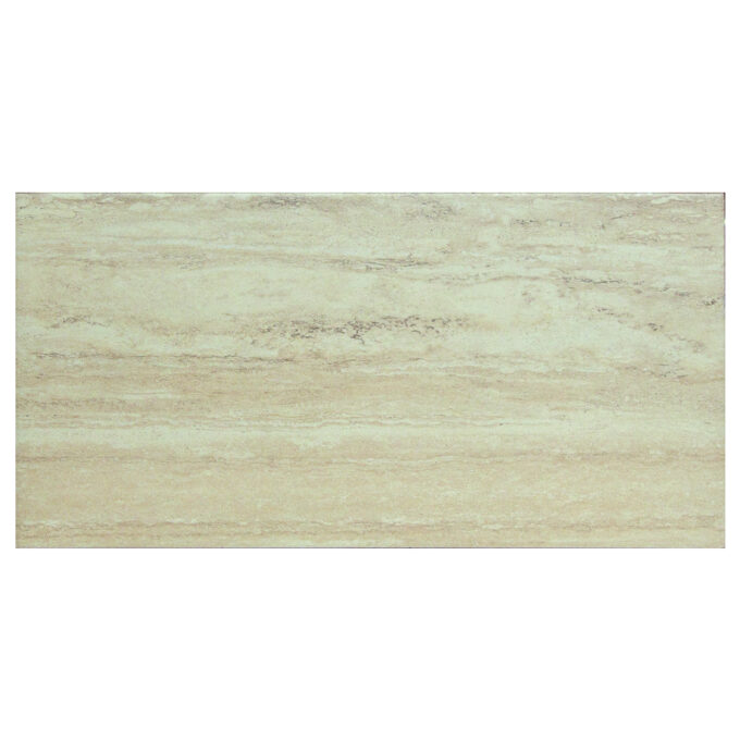 Gresie exterior / interior antiderapanta Esplanade (Travertino Classico) Beige  30 x 60 cm  mata  portelanata  tip piatra naturala