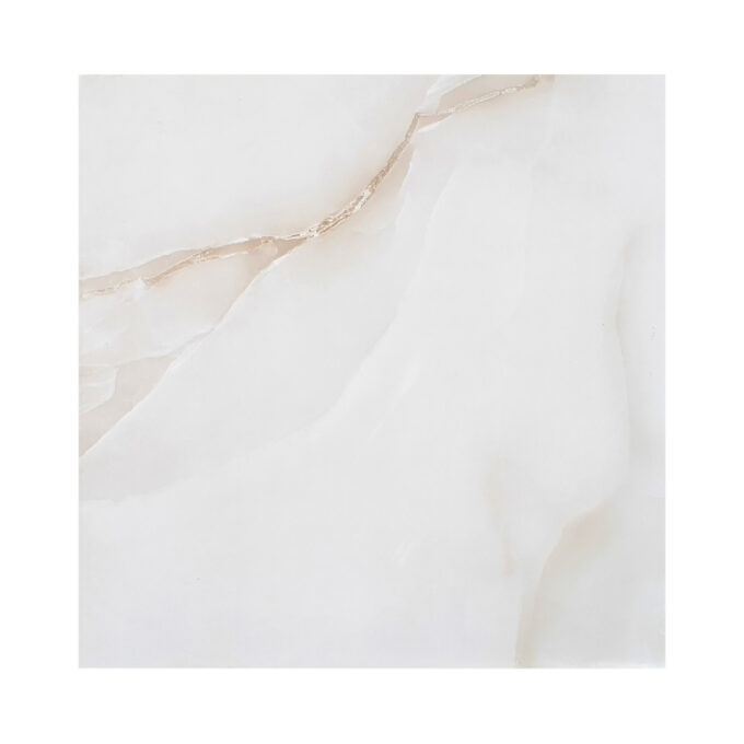 Gresie exterior / interior portelanata Gold Onyx  80 x 80 cm  lucioasa  rectificata  tip marmura