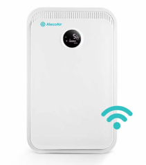 Sistem de ventilatie AlecoAir E40 Revive PRO cu recuperare de caldura si purificare independenta, WiFi, UV-C, TRUE HEPA, Ionizar