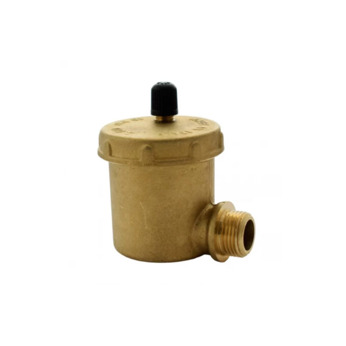 Aerisitor automat din alama cu racord lateral 1/2''