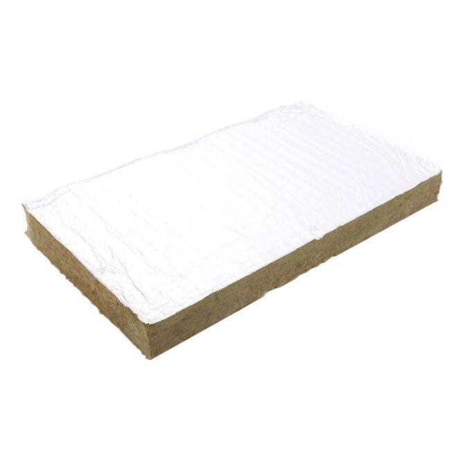 Vata minerala bazaltica PLU 100 MM cu aluminiu 3.6 mp