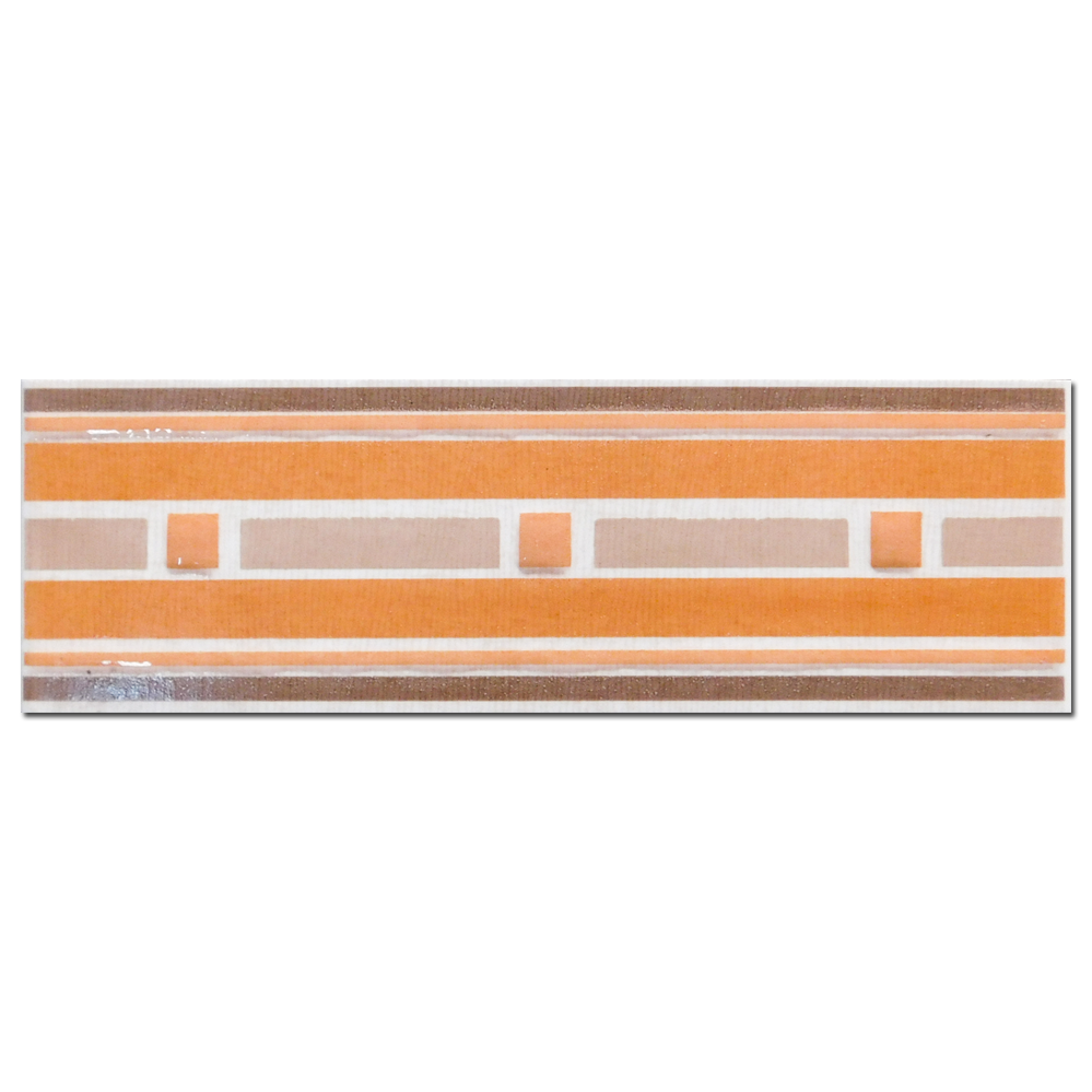 Brau decorativ faianta baie / bucatarie Garza Hisar Beige  8 x 25