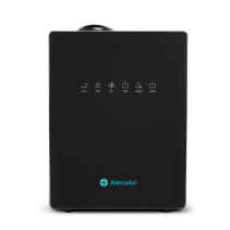 Umidificator cu ultrasunete AlecoAir U30 IONIC Black, Ionizare, Higrostat, Timer, Telecomanda, Display Digital